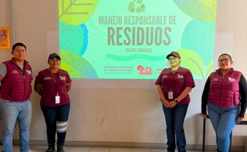 Concluye Organismo de Limpia ciclo de pláticas de educación ambiental en la Primaria Nezahualcóyotl de San Cristóbal Tepontla