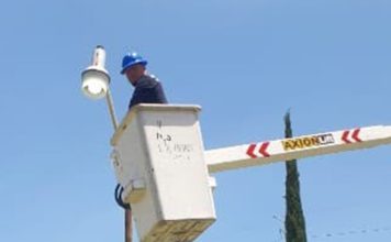 Instruye Tonantzin Fernández fortalecer el mantenimiento del alumbrado público en San Pedro Cholula
