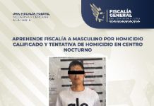 Aprehende Fiscalía a Gabriel N., alias «El Tato», por homicidio calificado y tentativa de homicidio en centro nocturno