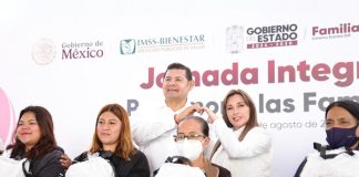 Por Amor a las Familias, Gobierno Estatal brinda atención en territorio con Jornada Integral