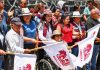 Continúa Tonantzin Fernández llevando obra pública a todos los barrios de San Pedro Cholula