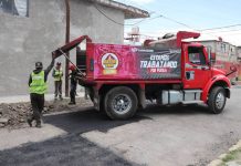 Avanza gobierno de Pepe Chedraui con trabajos de bacheo en al sur de la capital