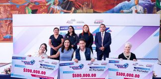 Entrega Lupita Cuautle premios del Sorteo Predial 2026