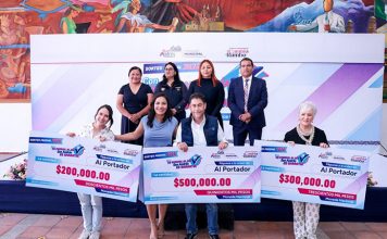 Entrega Lupita Cuautle premios del Sorteo Predial 2026
