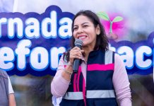 Con la reforestación sembramos un mejor futuro para San Andrés Cholula: Lupita Cuautle
