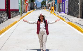 Con más obra pública, Tonantzin Fernández transforma la imagen urbana de San Pedro Cholula