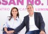 Colocan MariElise Budib y Pepe Chedraui primera piedra de LUMINA