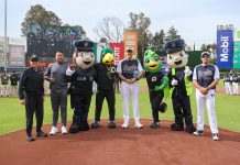 Encabeza Pepe Chedraui encuentro amistoso de béisbol entre Policía de la Ciudad y SSP Estatal