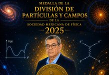 Distinguen a investigador del Instituto de Física de la BUAP con la Medalla de la División de Partículas y Campos de la Sociedad Mexicana de Física