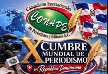 Convocatoria internacional X Cumbre Mundial de Periodismo CONAPE República Dominicana