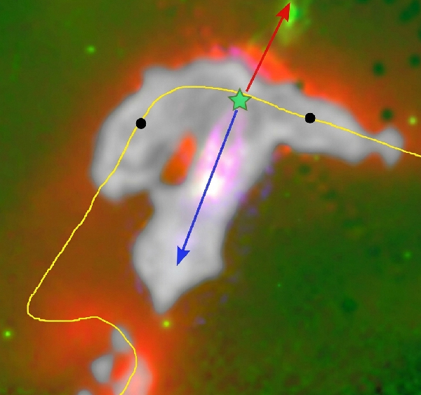 El Gran Telescopio Milimétrico revela molécula precursora de química orgánica compleja en filamento interestelar