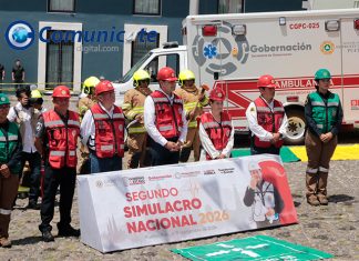 Puebla se suma al Simulacro Nacional 2026 y gobierno estatal fortalece capacidad preventiva