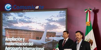 Modernización del Aeropuerto Hermanos Serdán proyecta a Puebla hacia 2030: Armenta Mier