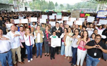 Gobierno del estado transforma en grande con obra comunitaria y justicia energética