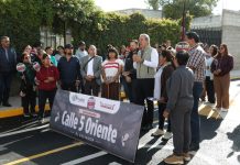 Fortalece Pepe Chedraui vialidades en la colonia El Salvador
