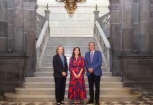 Entregan Pepe Chedraui y MariElise Budib donativo a Cruz Roja por colecta anual