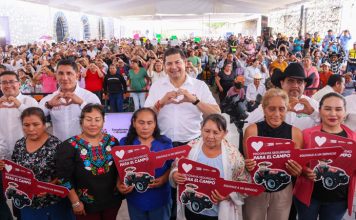 Gobierno Estatal transforma municipios de la Mixteca Poblana con obra comunitaria