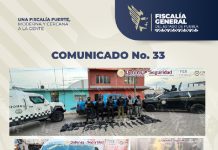Detiene FGE a Isaac N., presidente municipal de Esperanza y Abigail N., exdirectora de Seguridad Pública Municipal, por presunta vinculación a robo de autotransporte de carga