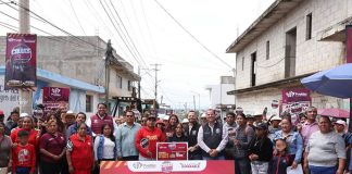 Arranca Gobierno de Pepe Chedraui rehabilitación vial en la Junta Auxiliar de San Pablo Xochimehuacan