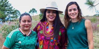 Con el respaldo del Gobierno del Estado, Tonantzin Fernández encabeza jornada de reforestación en el Cerro Zapotecas
