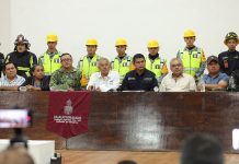 Gobierno estatal mantiene operativo preventivo para proteger a familias de la Sierra Norte