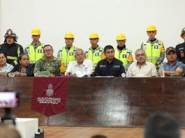 Gobierno estatal mantiene operativo preventivo para proteger a familias de la Sierra Norte