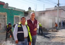 Avanza Pepe Chedraui con programa ‘Bacheando Puebla’ en Minerales de Guadalupe