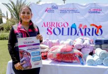 Convoca Lupita Cuautle a la solidaridad en San Andrés Cholula para brindar abrigo a personas en situación de vulnerabilidad