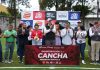 Inaugura Pepe Chedraui y love.fútbol cancha de futbol 7 en el Deportivo Xonaca II