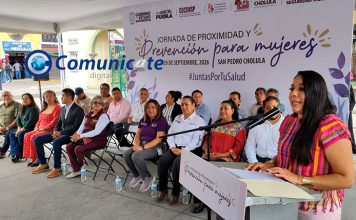 Tonantzin Fernández fortalece la atención y prevención para las mujeres en San Pedro Cholula