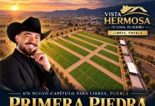 AJI Patrimonial colocará la primera piedra de Vista Hermosa, nuevo desarrollo de terrenos residenciales en Libres, Puebla