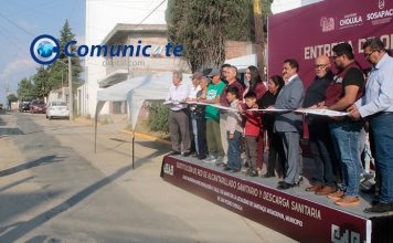 Gobierno Municipal y SOSAPACH fortalecen infraestructura sanitaria en Santiago Momoxpan