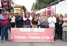 Arranca Pepe Chedraui rehabilitación vial en San Francisco Totimehuacan