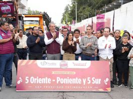 +VIDEO Arranca Pepe Chedraui rehabilitación vial en San Francisco Totimehuacan