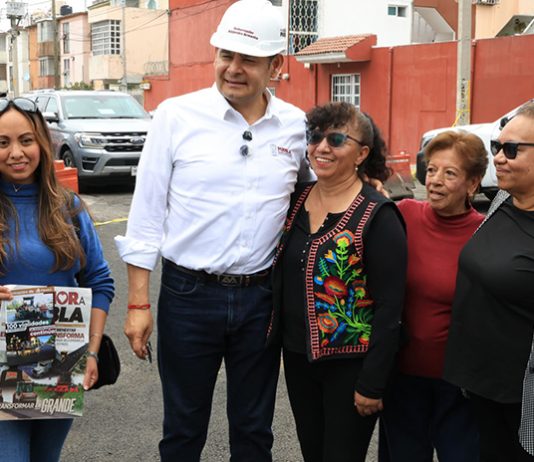 +VIDEO Gobierno del estado transforma vialidades con apoyo de PEMEX y trenes de pavimento