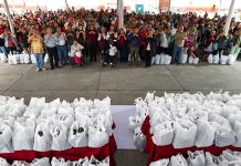 Impulsa Tonantzin Fernández el programa Nutrición con Amor en San Pedro Cholula