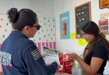 Fortalece Tonantzin Fernández acciones para prevenir extorsiones en comercios de San Pedro Cholula