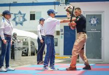 Policía Auxiliar promueve disciplina y bienestar emocional a través del deporte