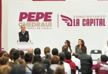 Acerca Pepe Chedraui seguridad, servicios y bienestar a San Pablo Xochimehuacan