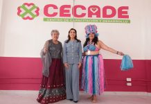 MariElise Budib inaugura el nuevo CECADE Dormitorio, que permitirá ampliar los talleres de capacitación y desarrollo del DIF Puebla Capital