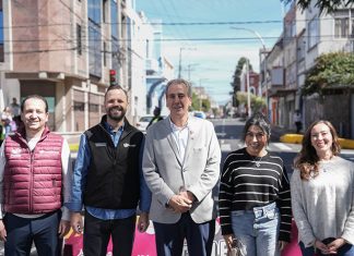 Entrega Pepe Chedraui rehabilitación vial de avenida 16 de Septiembre