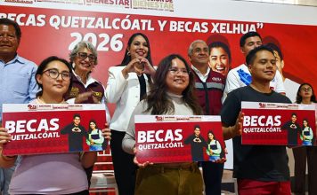 Impulsa Tonantzin Fernández el desarrollo y crecimiento de las y los jóvenes cholultecas