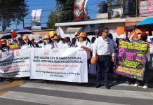 Maestros de Educación Especial exigen cancelar nuevos lineamientos en Puebla
