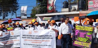 Maestros de Educación Especial exigen cancelar nuevos lineamientos en Puebla